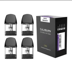 Uwell Caliburn A2 Refillable Pod 0.9ohm (A2 /AK2/A2S) - 4 Pack