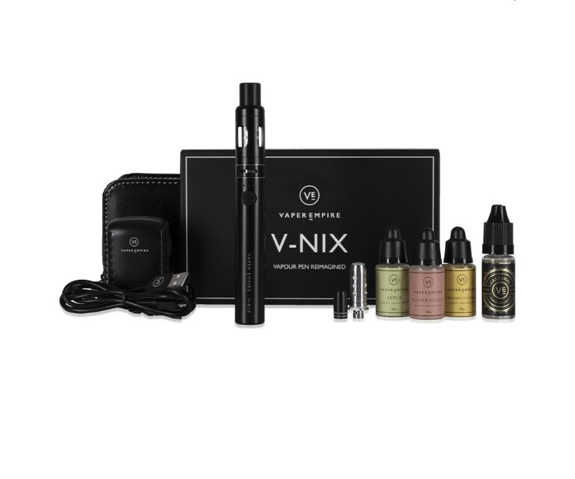 V-NIX Series Deluxe Vape Pen Starter Kit(Black)