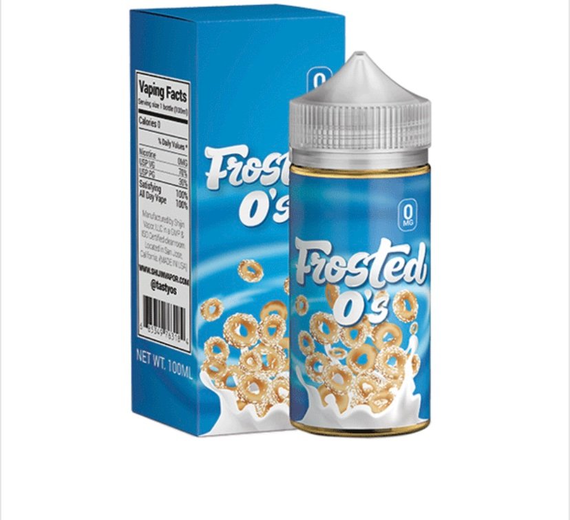 Frosted O's by Tasty O's 100ml(HONEY GRAIN OATS POWDERED SUGAR) - Image 2