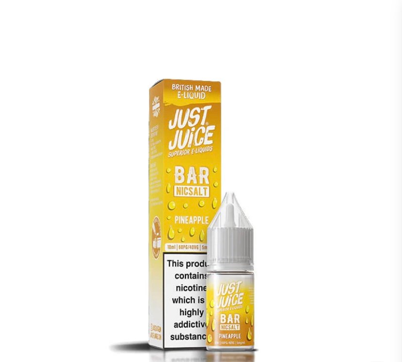Just Juice Bar Range Pineapple 10ml Nic Salt E-Liquid