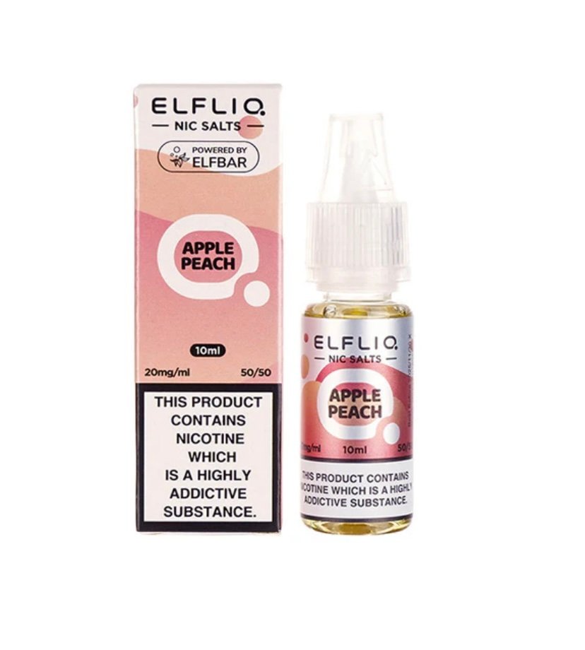 Apple Peach Nic Salt E-Liquid by Elf Bar ELFLIQ
