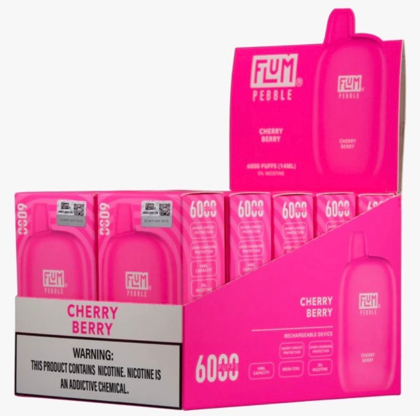 Cherry Berry 6000 puffs 10 pack