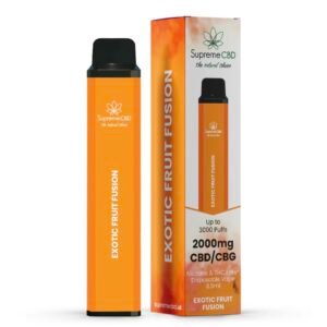 CBD Disposable Vape - Exotic Fruit Fusion (2000mg)