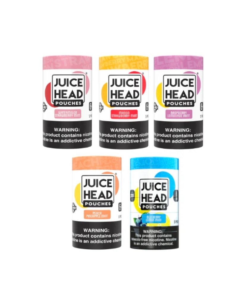 JUICE HEAD ZTN POUCHES 5 PACK