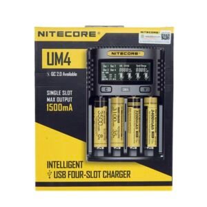 FOUR SLOT BATTERY NITECORE UM4 CHARGER