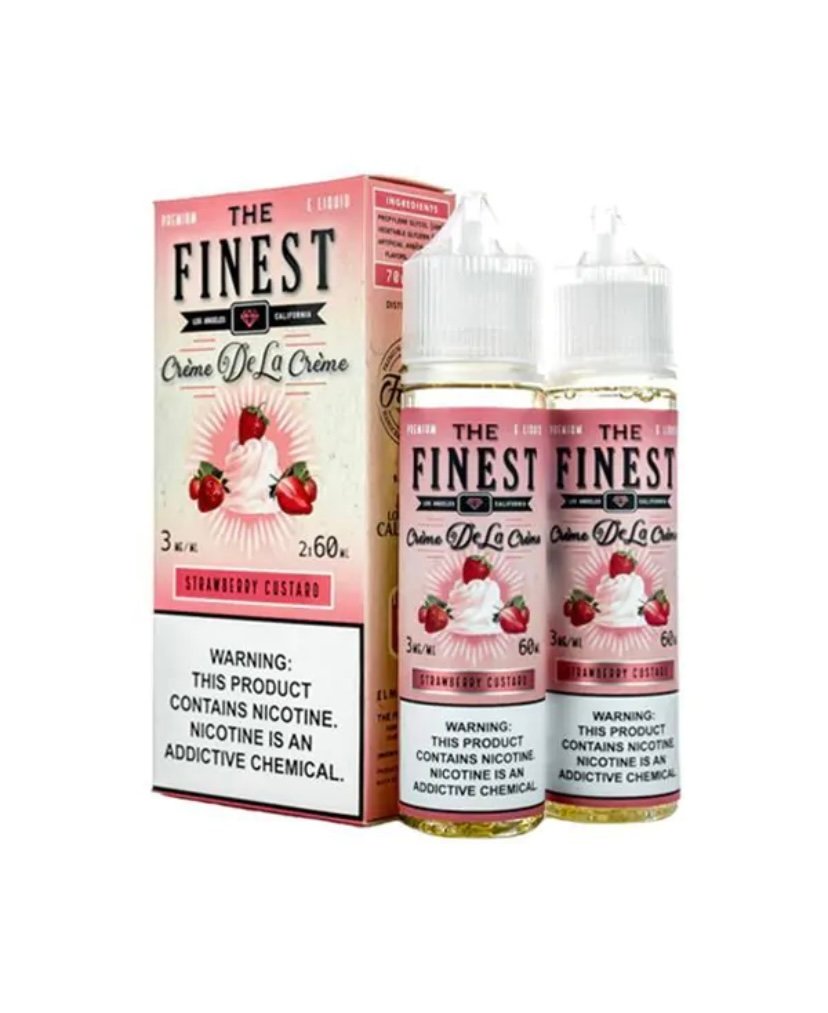 STRAWBERRY CUSTARD THE FINEST E-JUICE 2X60ML