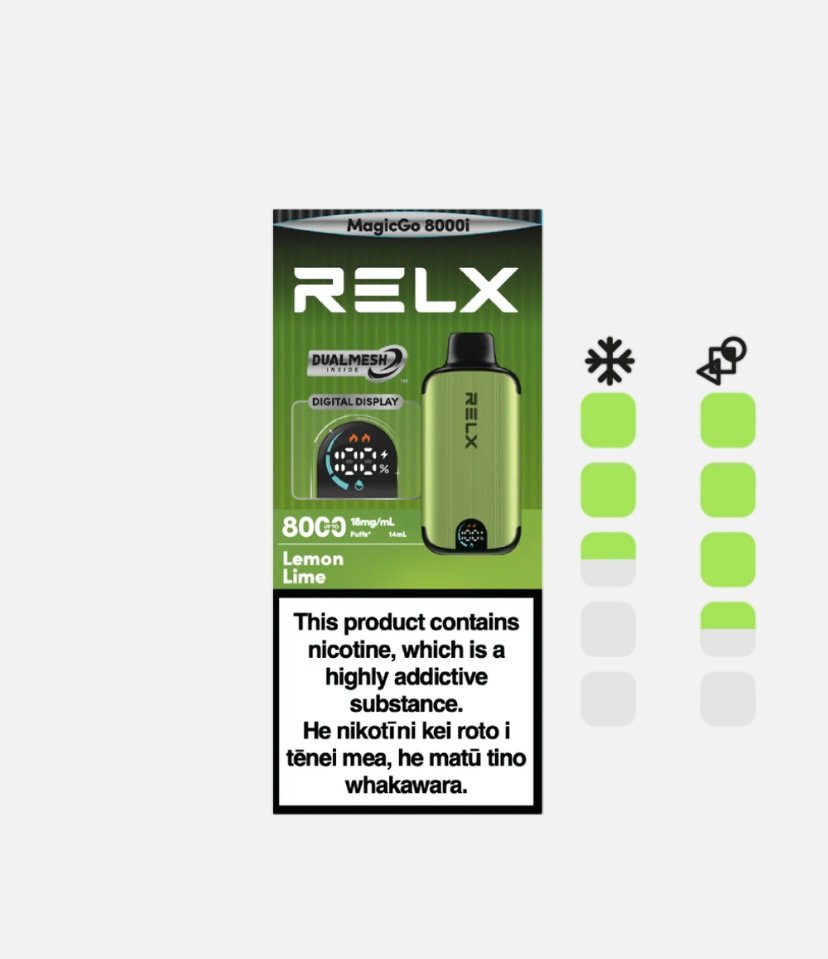 RELX MagicGo 8000i Lemon Lime Bitters