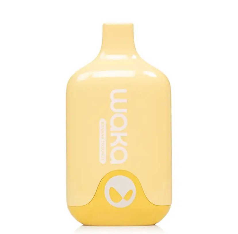 Waka Smash 6000 Puffs Disposable Vape Banana Coconut